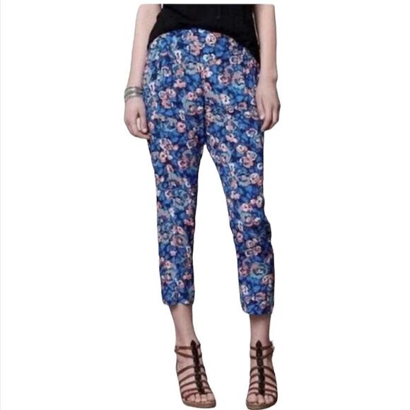 Elevenses Cora Floral Printed Trouser Pants - Picture 12 of 12